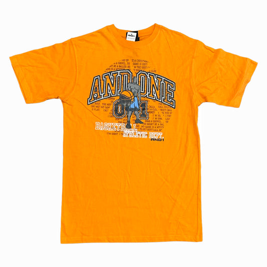 AND1 BASKETBALL ATHLETIC DEPT (CHILLED ORANGE)