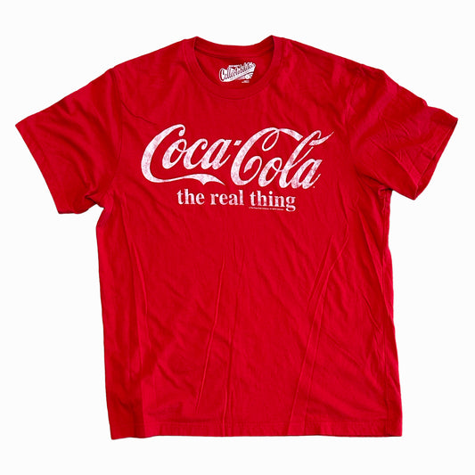 COCA COLA THE REAL THING (RED)