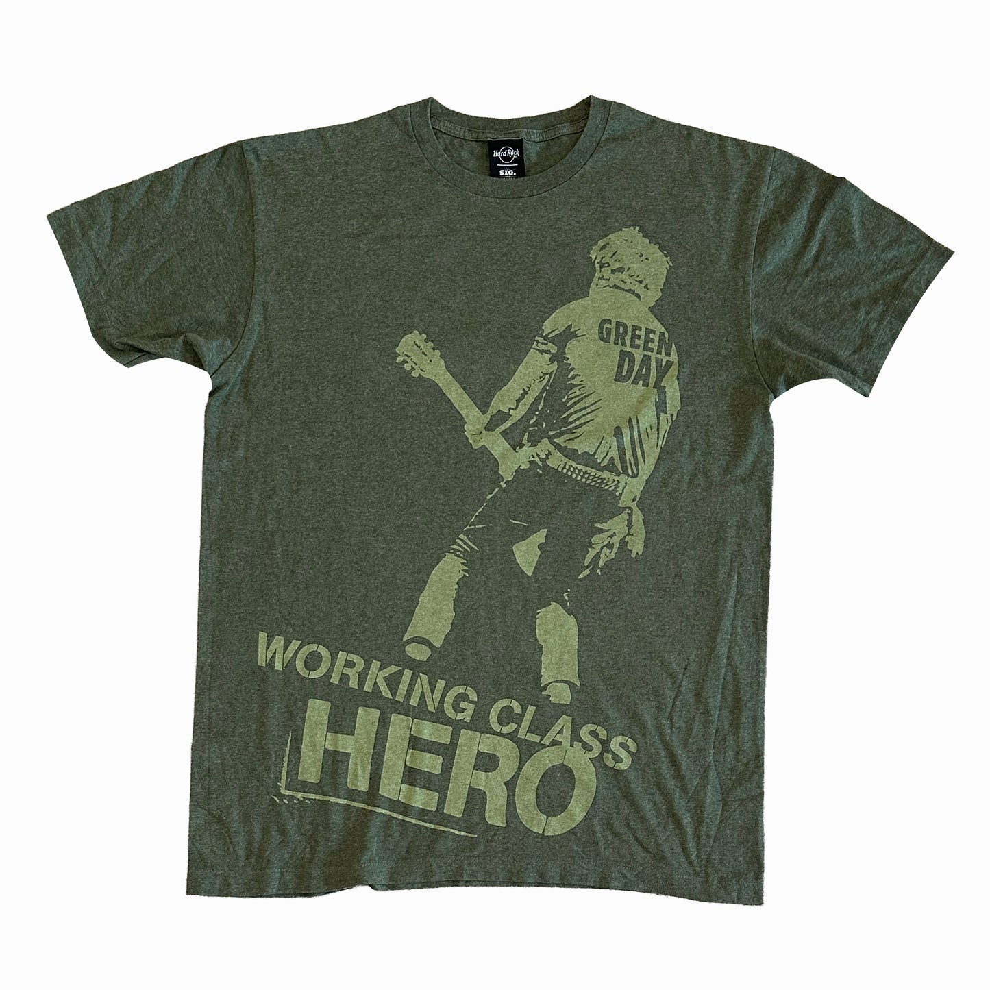 GREEN DAY WORKING CLASS HERO (GREEN)