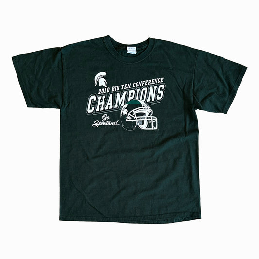 MICHIGAN STATE 2010 BIG TEN CONFERENCE CHAMPIONS (SPARTAN GREEN)