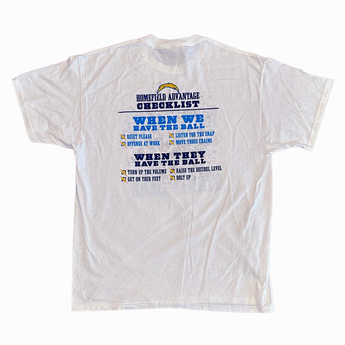 NFL SAN DIEGO CHARGERS - HOMEFIELD ADVANTAGE PLAYOFFS (WHITE)