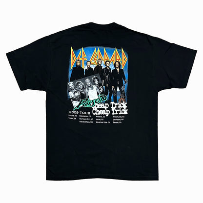 DEF LEPPARD / POISON TOUR 2009 (BLACK)