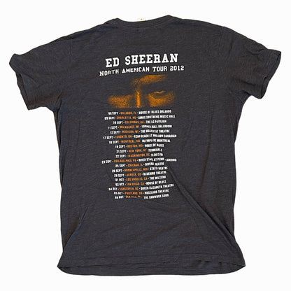 ED SHEERAN WORLD TOUR 2012 (DARK GREY)