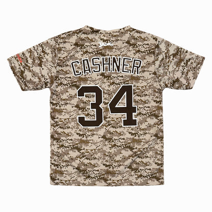 SAN DIEGO JERSEY - CASHNER NO. 34 (DIGITAL CAMO)