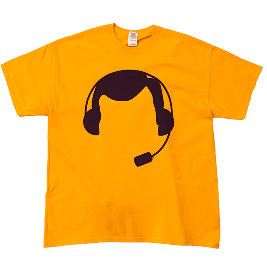 LA LAKERS CHICK HEARN (YELLOW)
