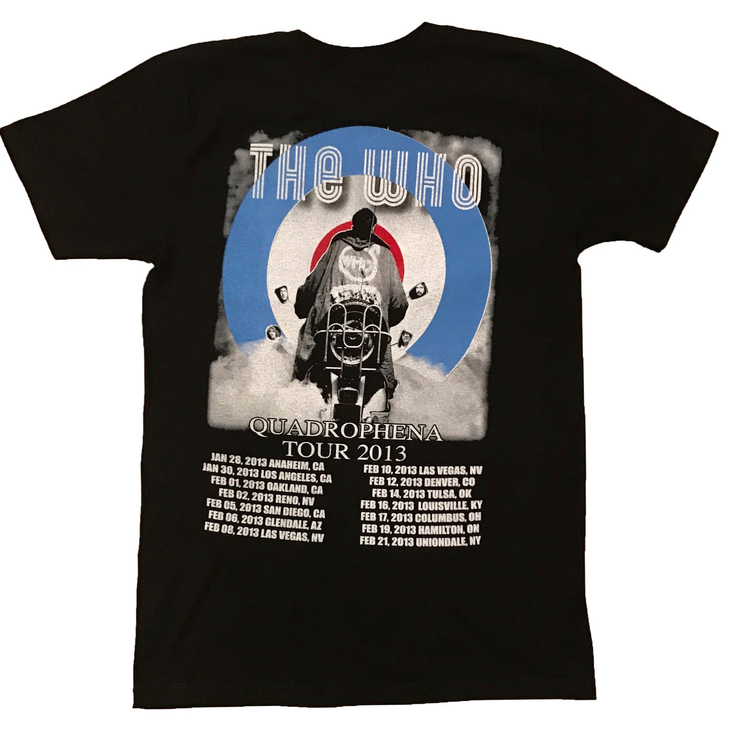 THE WHO 2013 TOUR (BLACK)